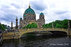 Berliner Dom on the Spree River   (Berlin, Germany) . . . © 2016 Alan Ticheler. All rights reserved.