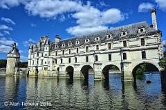 Château de Chenonceau on the Cher River (Chenonceaux, France) . . . © 2016 Alan Ticheler. All rights reserved.