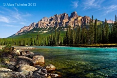 Castle Mountain #1 (Banff National Park, Canada) . . . © 2013 Alan Ticheler. All rights reserved.